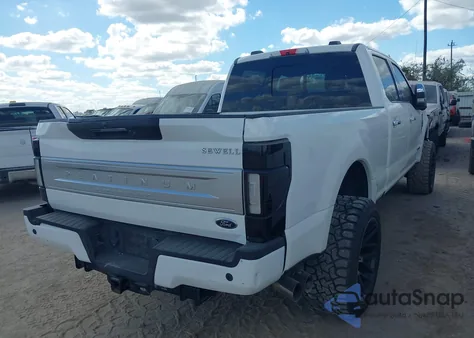 2021 Ford F-250 Platinum z USA, uszkodzony, nr VIN 1FT7W2BT6MEC52912